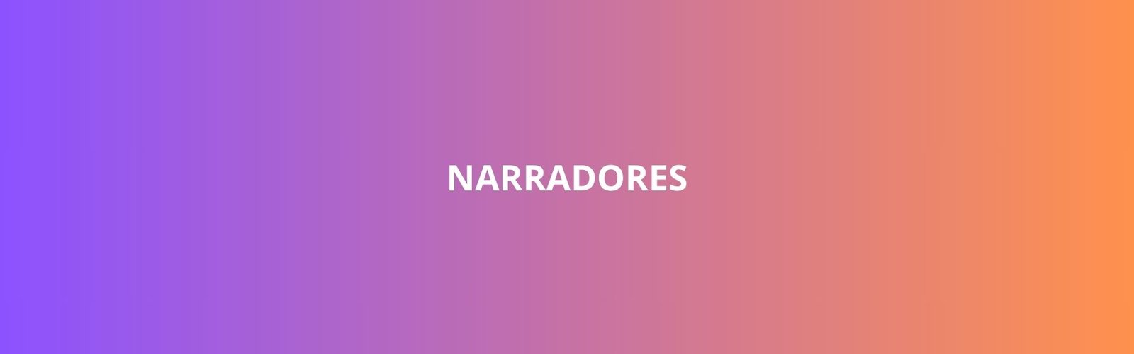 Narradores